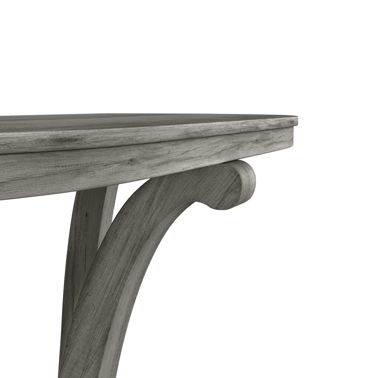 Vintage Grey Oak 48" Entryway Console Table