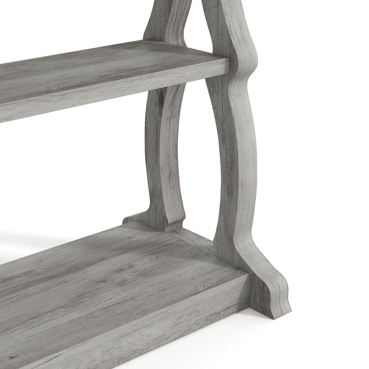 Vintage Gray Oak 47" Sofa Table