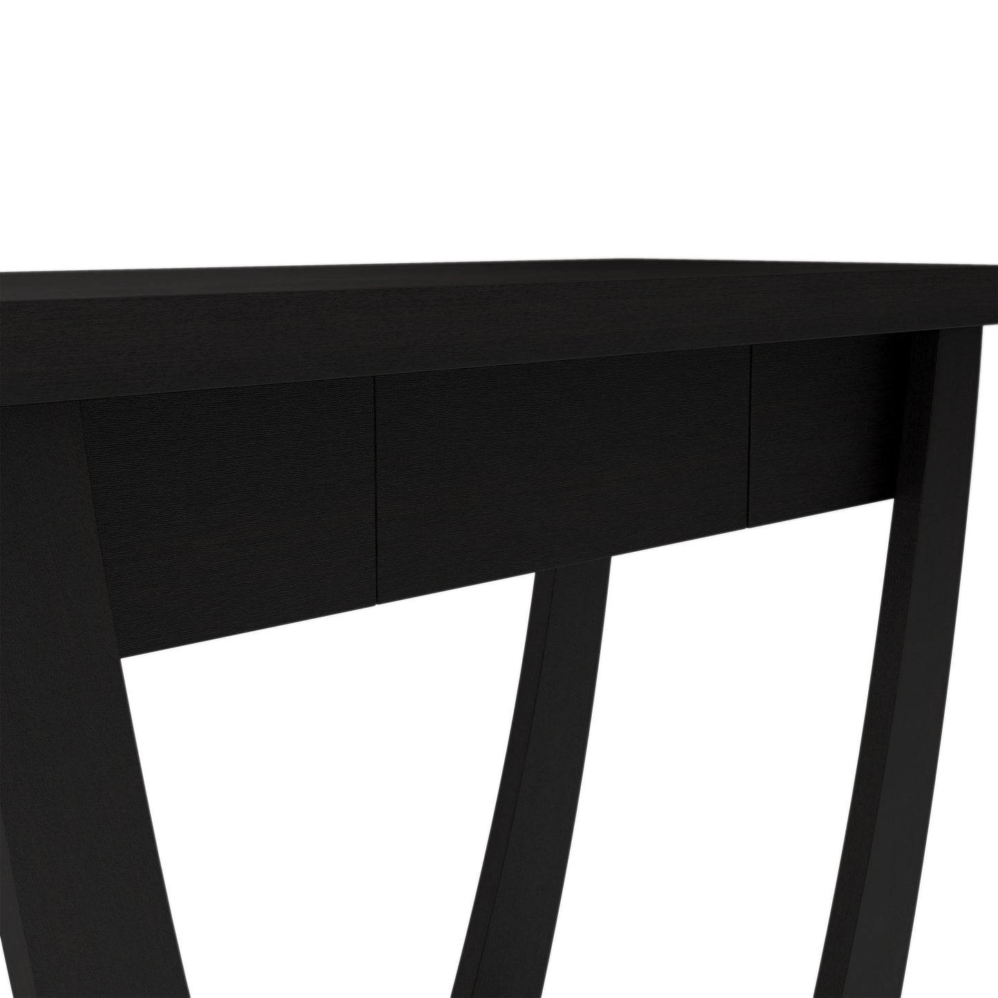 Curved Entryway Storage Sofa Table