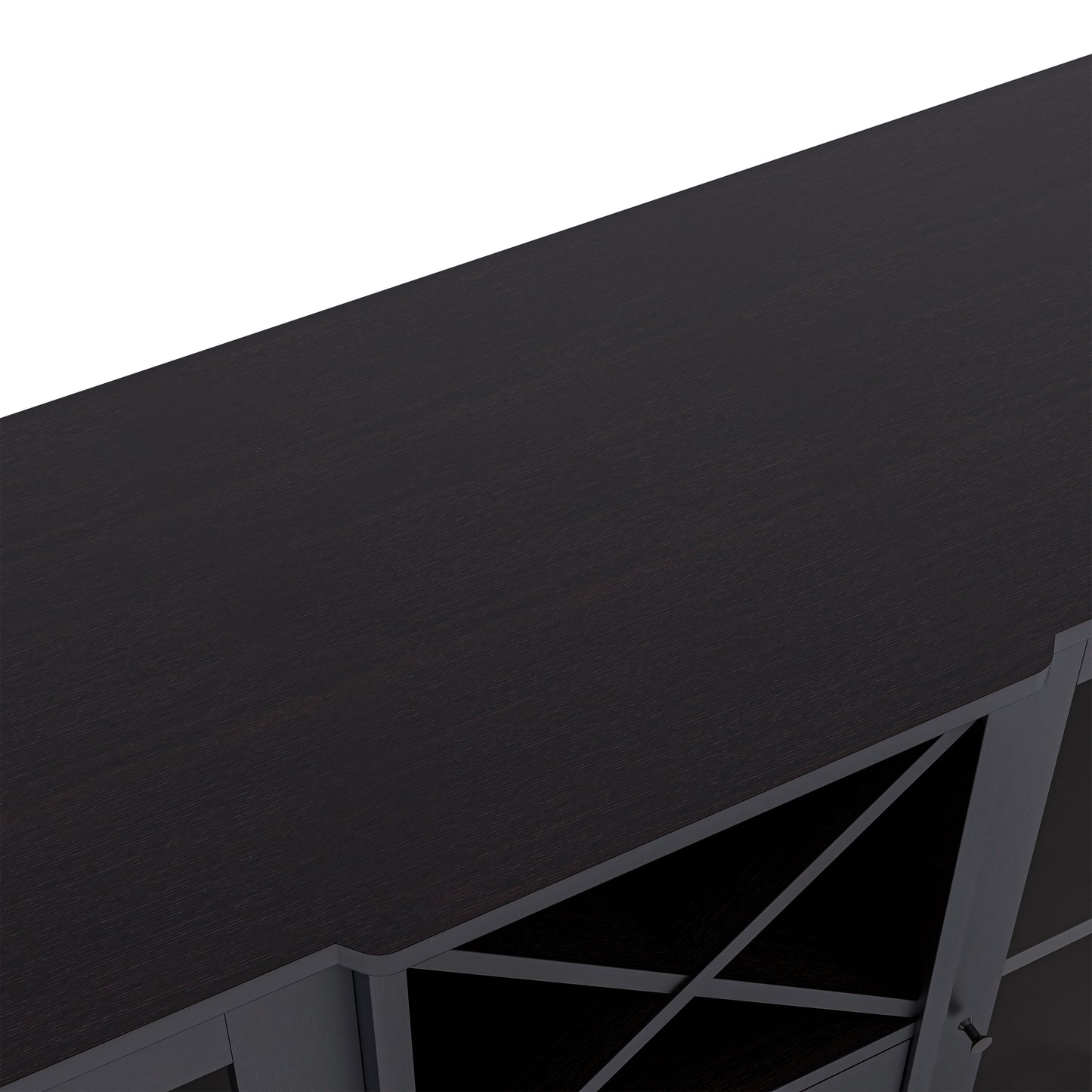 Modern 47" Buffet Server with Wine Storage