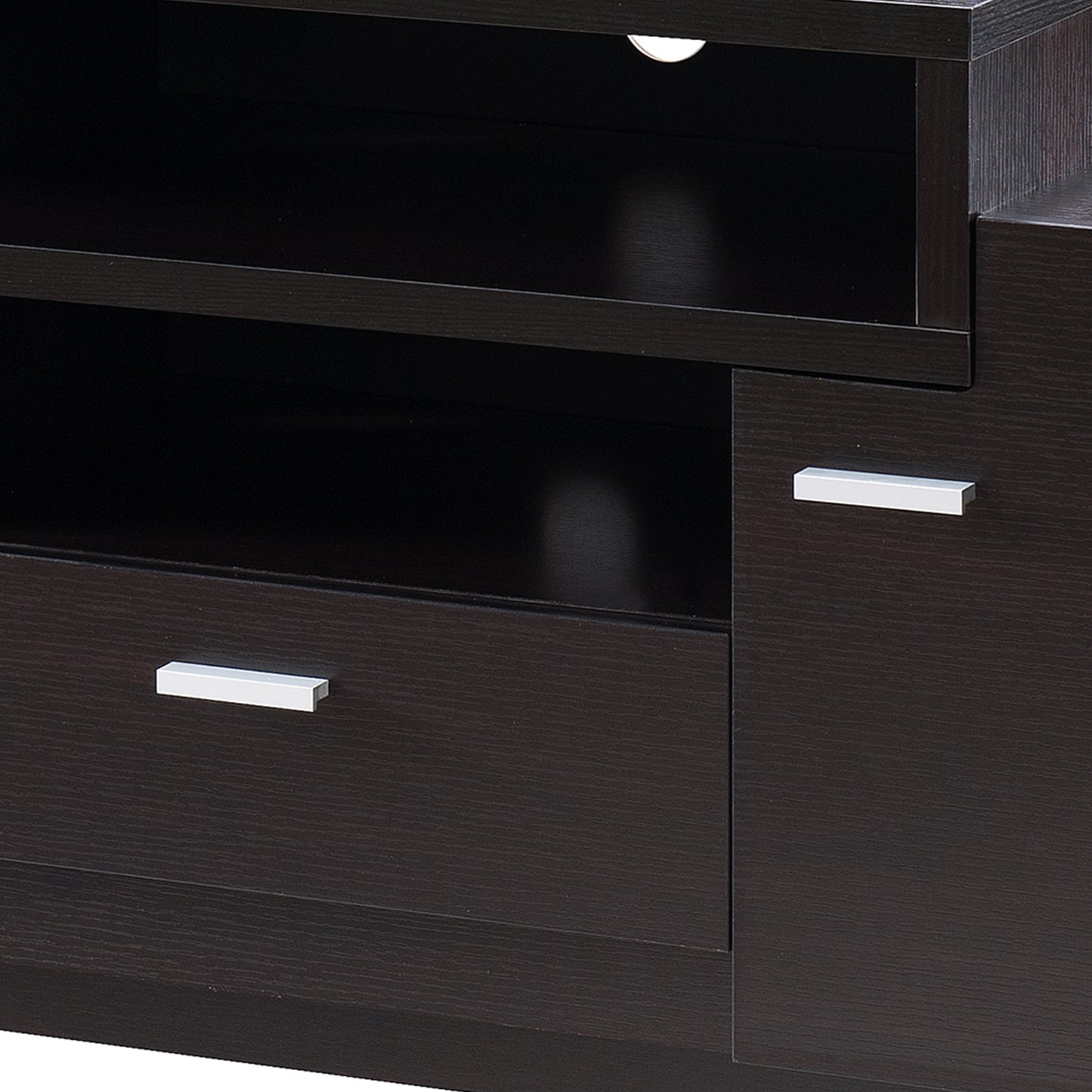 Modern 72" Wide Storage Entertainment Center