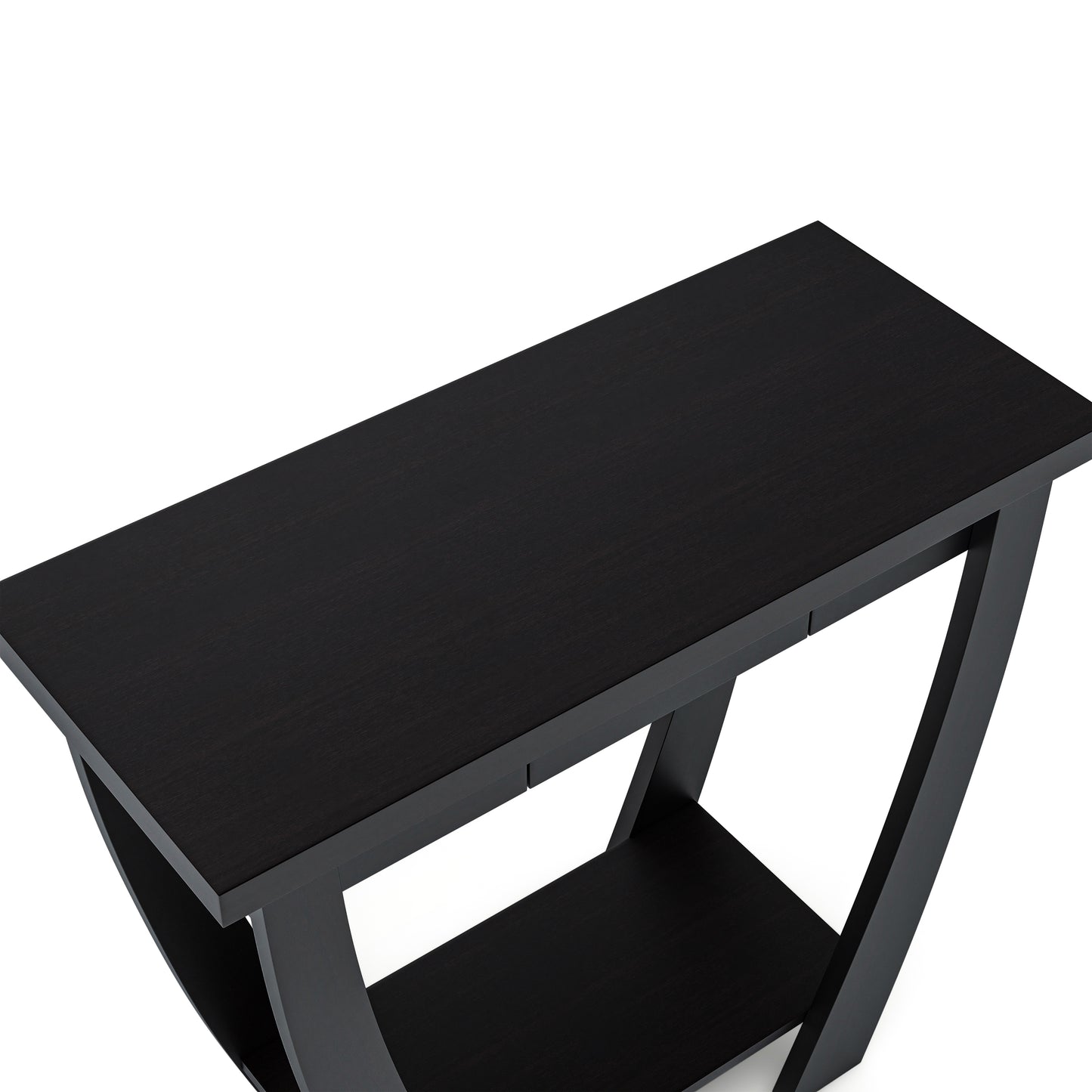 Curved Entryway Storage Sofa Table