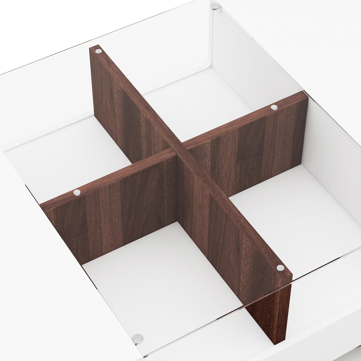 Modern 48" Hidden Storage Coffee Table