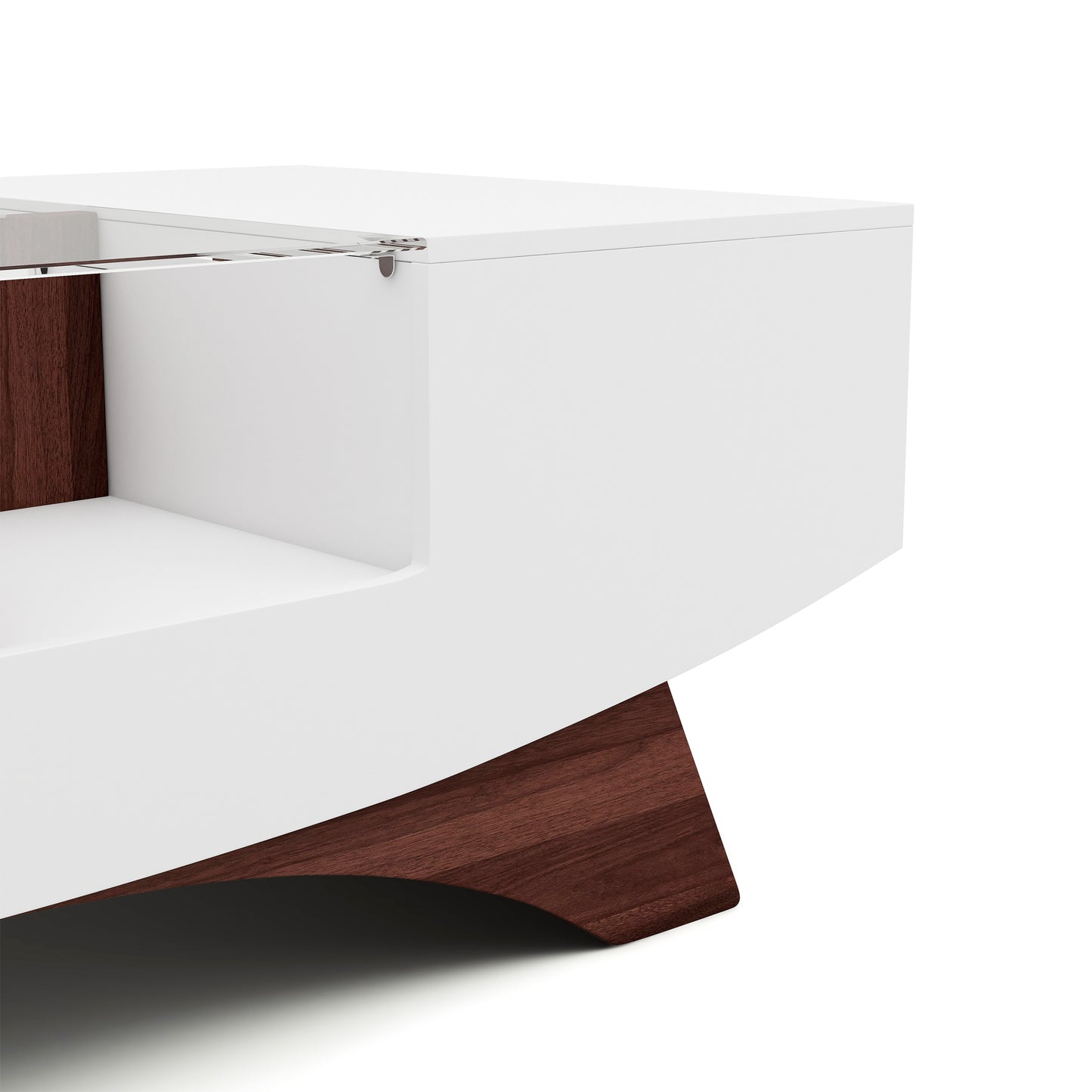 Modern 48" Hidden Storage Coffee Table