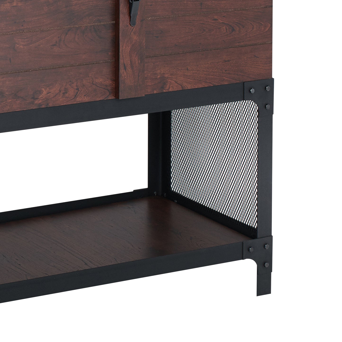 Vintage Trunk Style 47" Storage Console Table