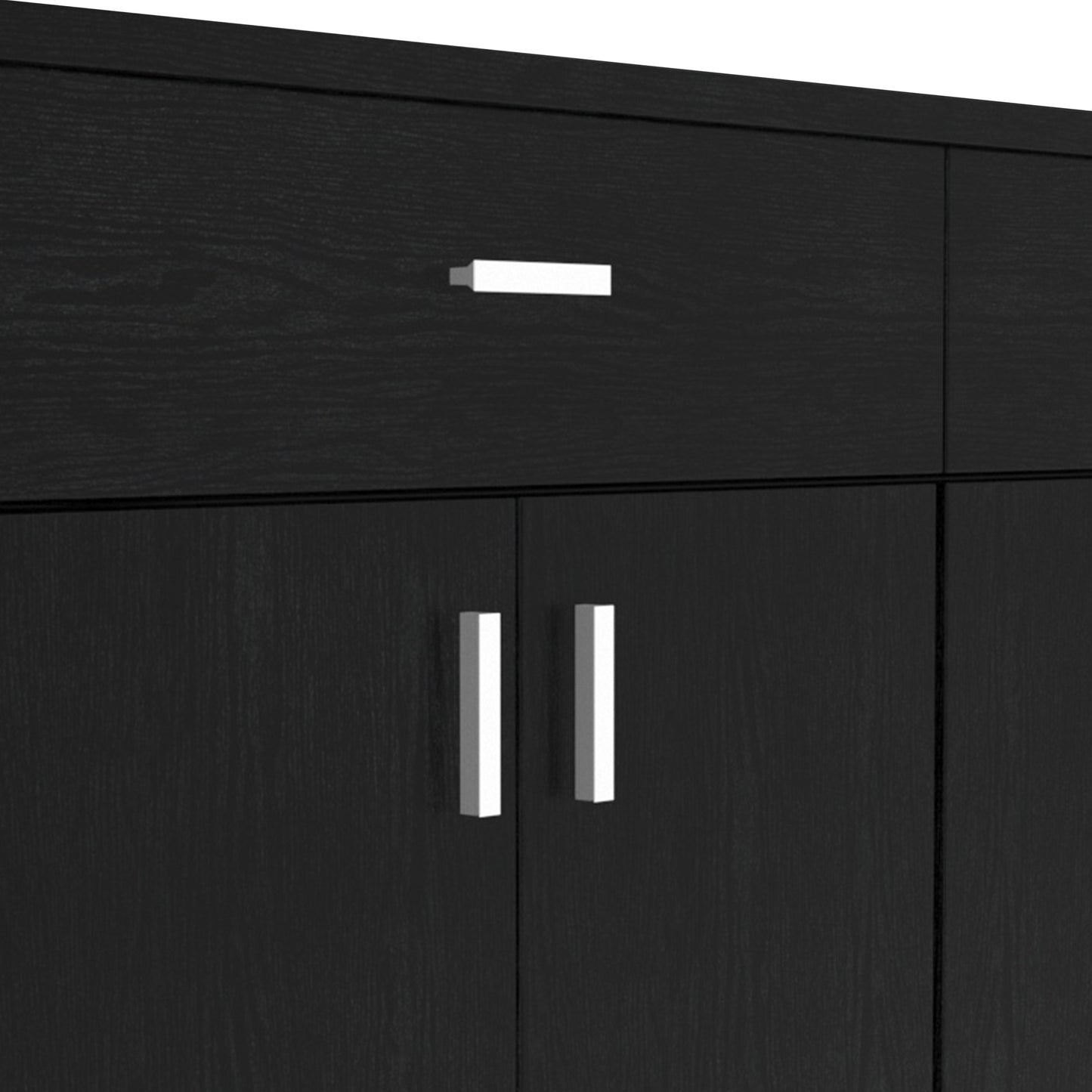 Modern Black 47" Sideboard Buffet
