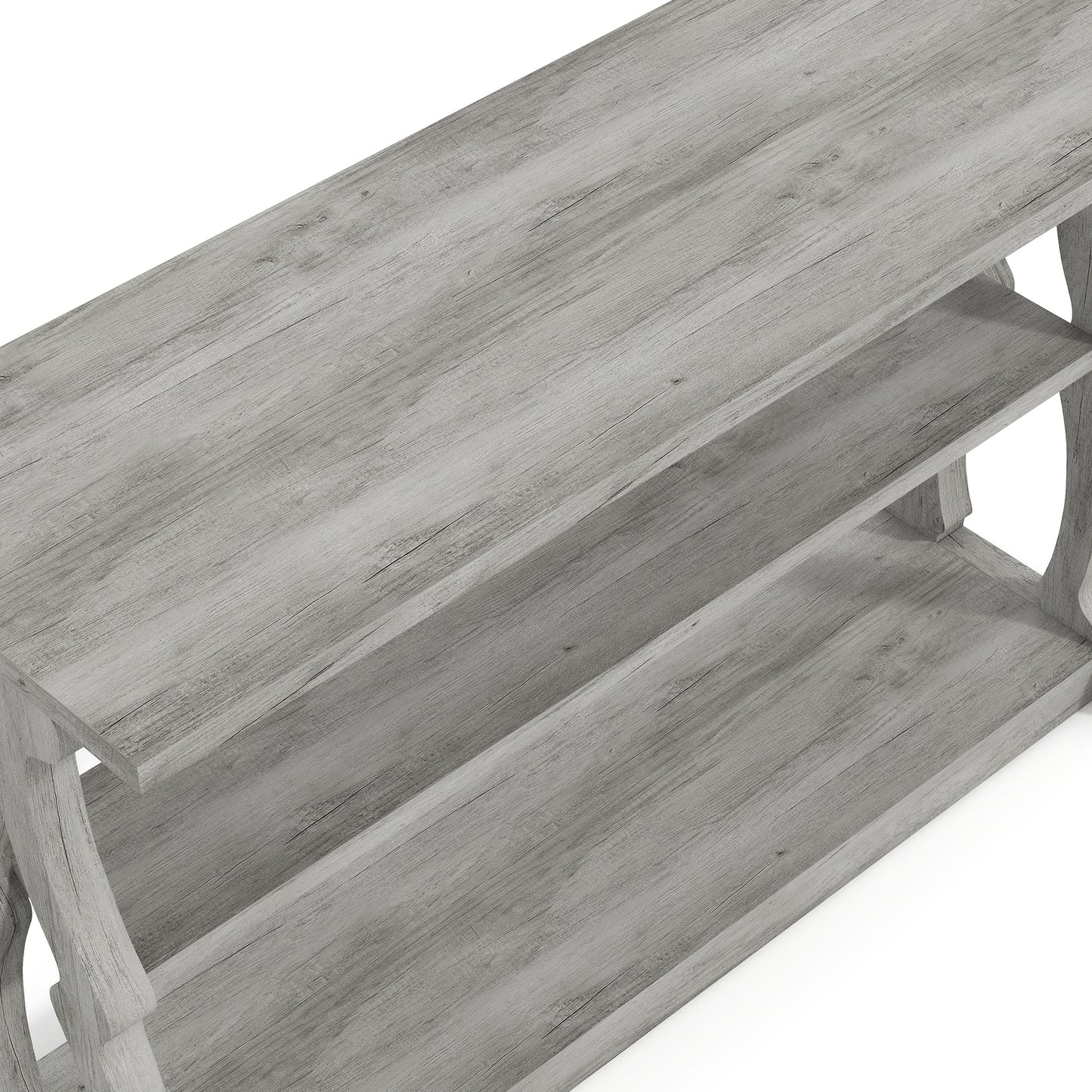 Vintage Gray Oak 47" Sofa Table
