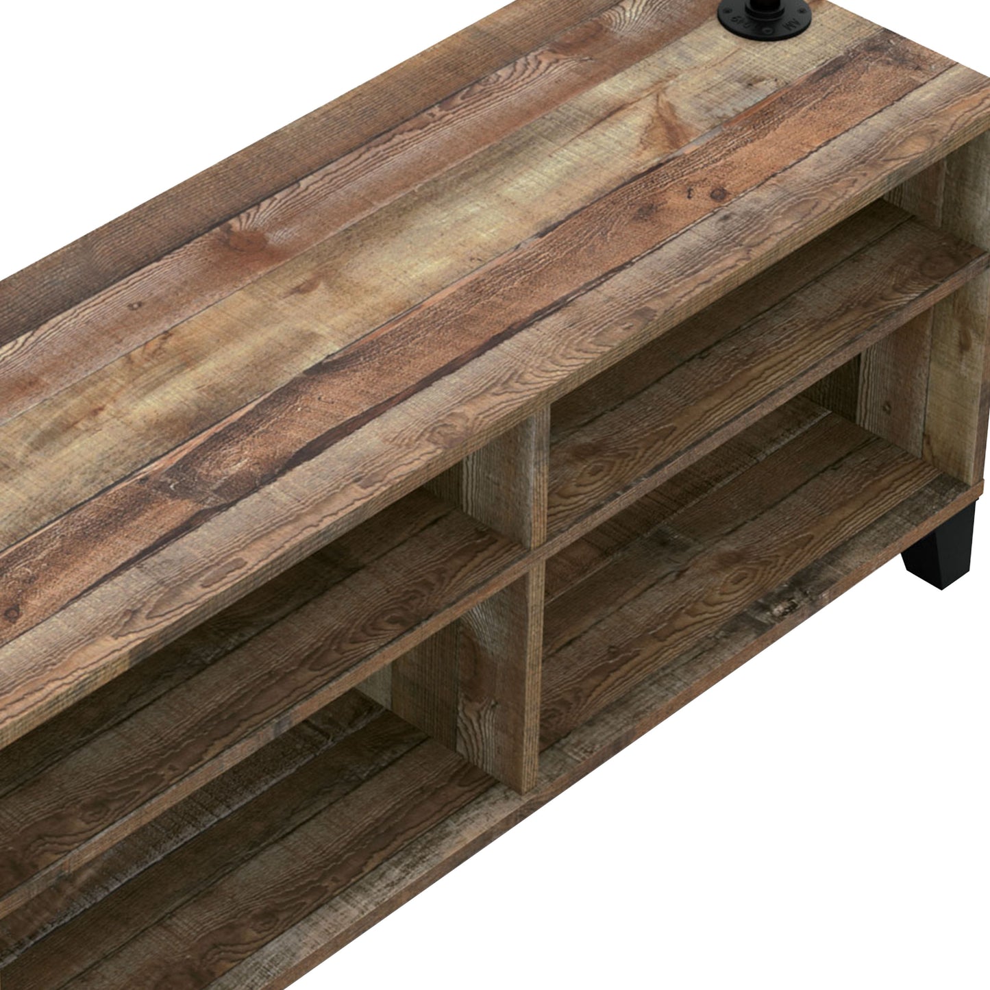 Reclaimed Barnwood Entryway Bench with Coat Rack