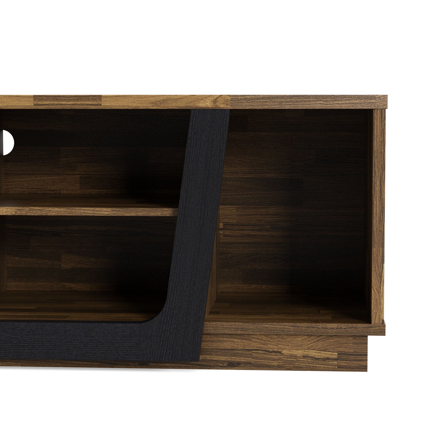 Light Hickory 63" TV Stand