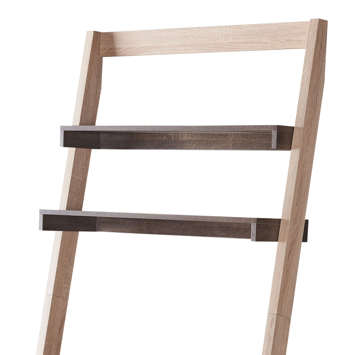 Space Saving 70" Tall Angled Ladder Desk